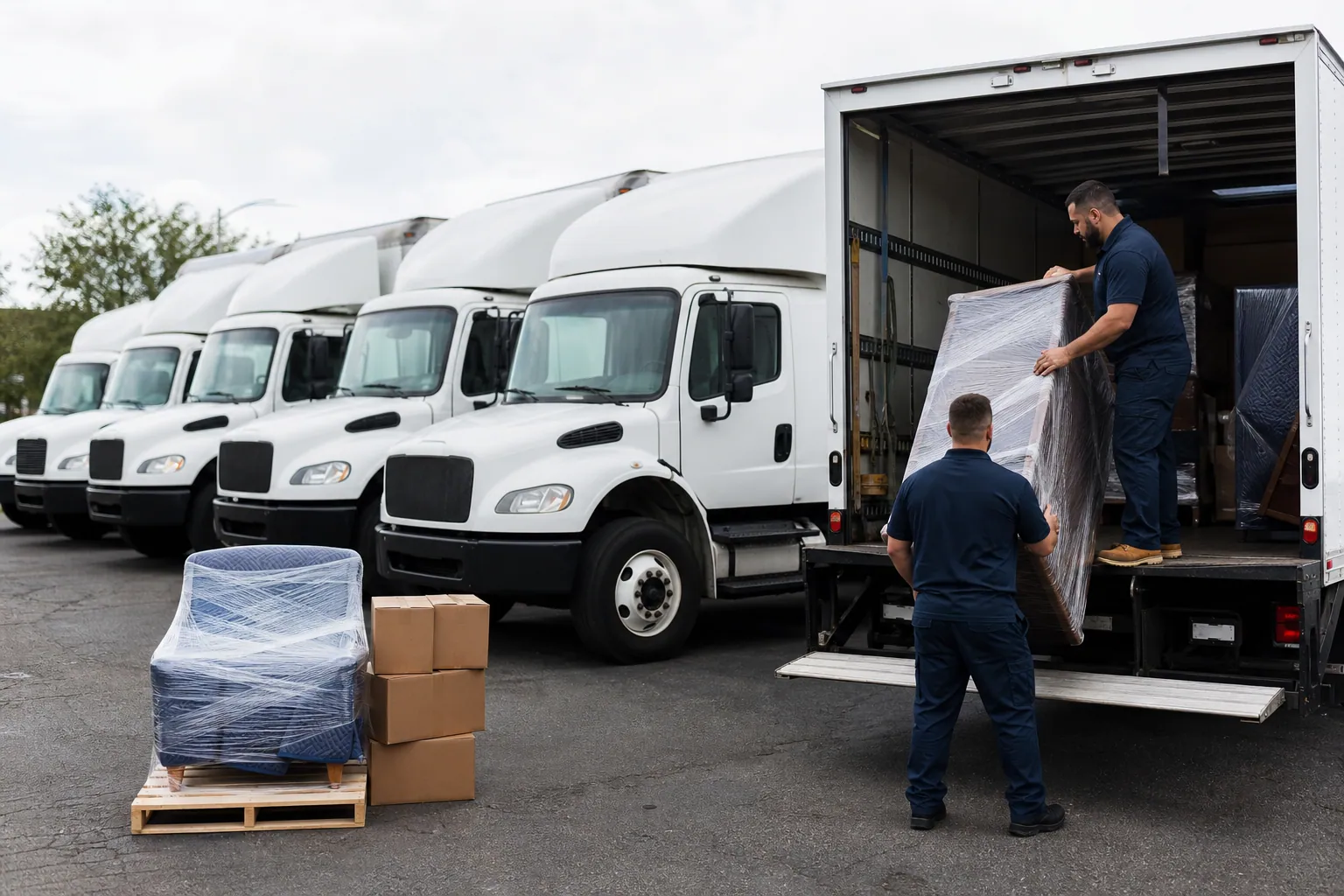 Ezy Movers trained in-house moving crew in Dubai