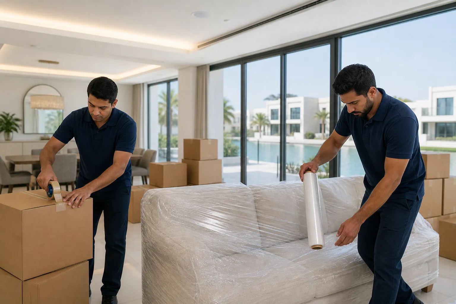 Professional movers and packers in Dubai