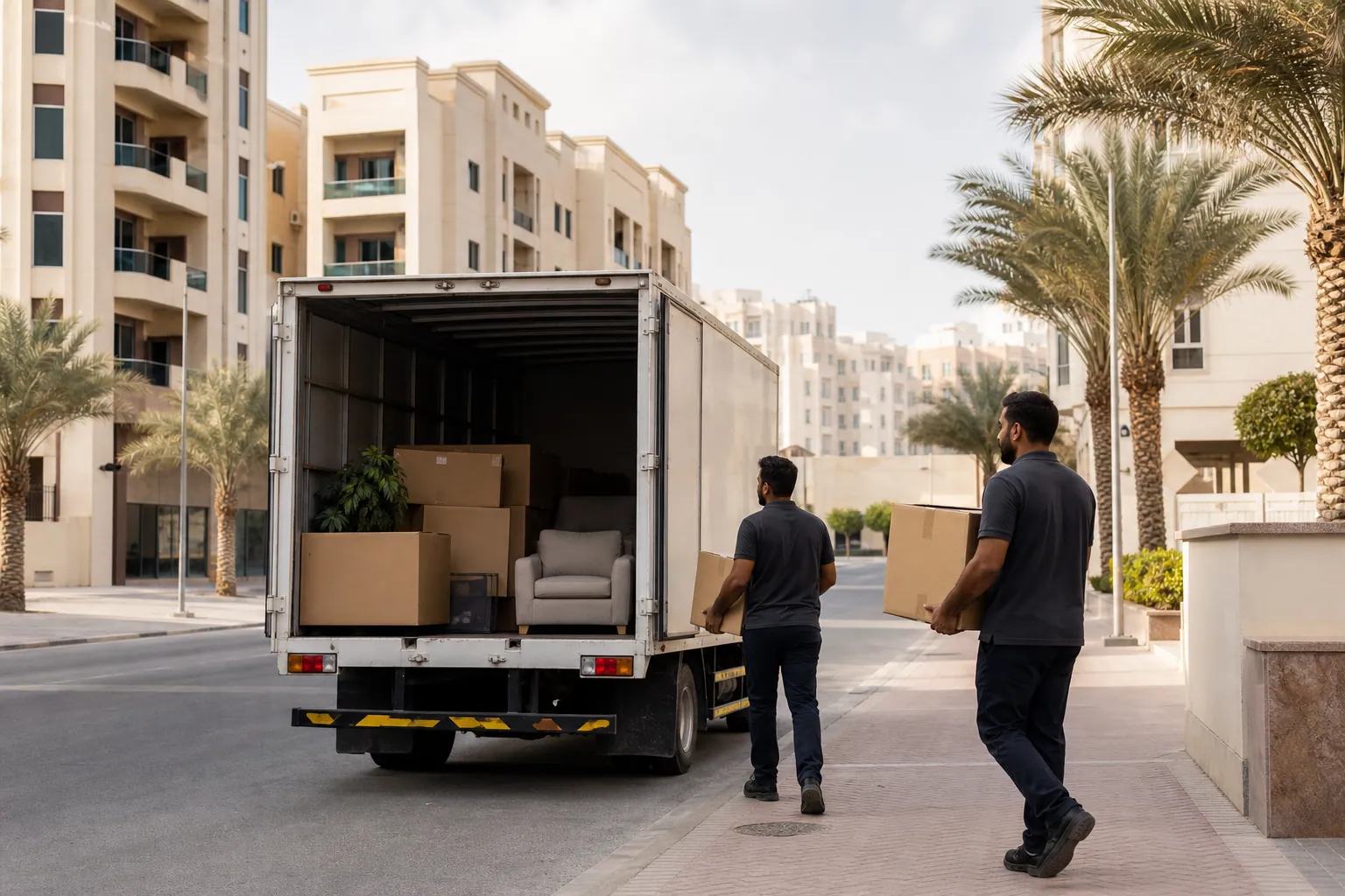 Areas we serve as movers in Ajman